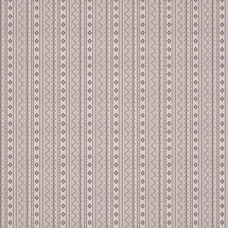 Andean Vertical Stripe Lilac/Purple Fabric