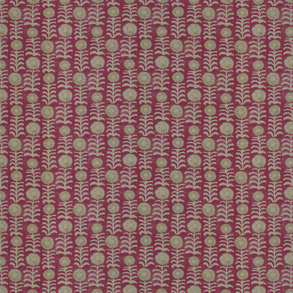 Killi Red/Beige on Natural Fabric