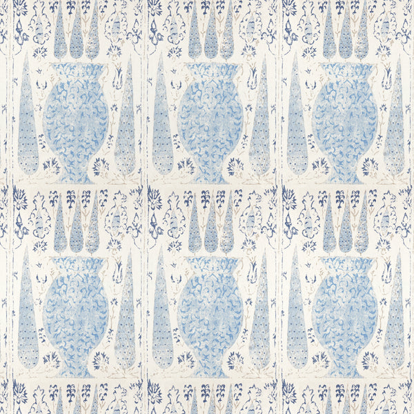 Vasari China Blue Fabric
