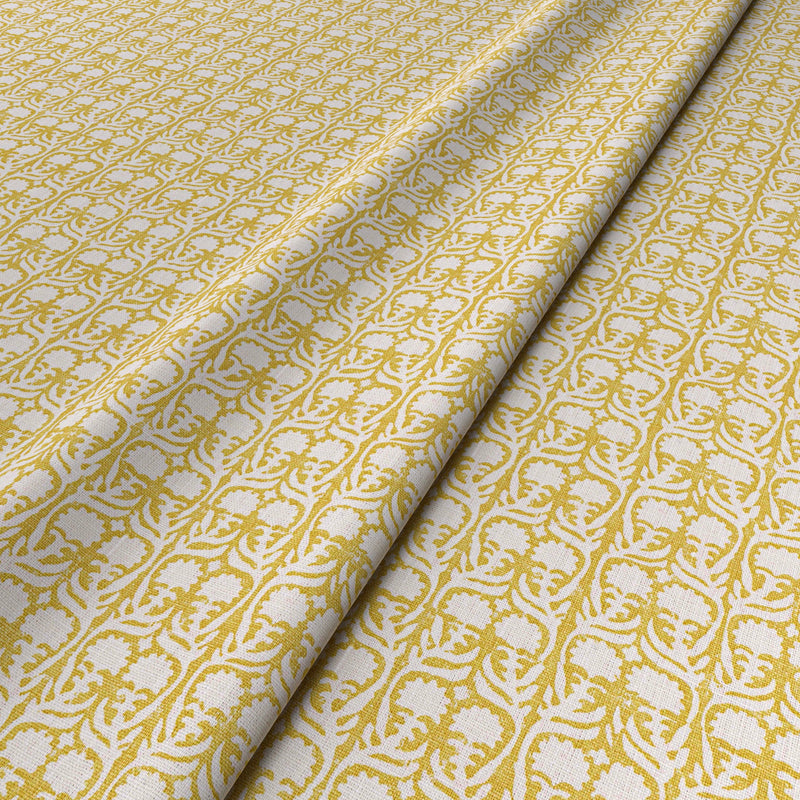 Ashok Yellow Fabric