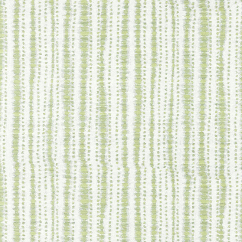 Batik Stripe Pale Green Fabric