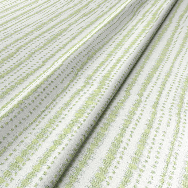 Batik Stripe Pale Green Fabric