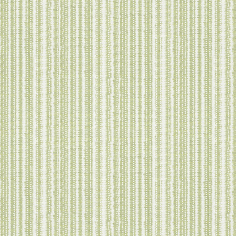 Batik Stripe Pale Green Fabric