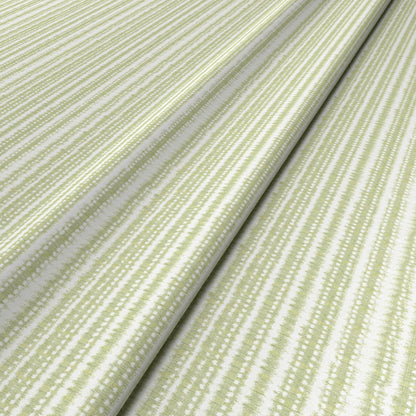 Batik Stripe Pale Green Fabric