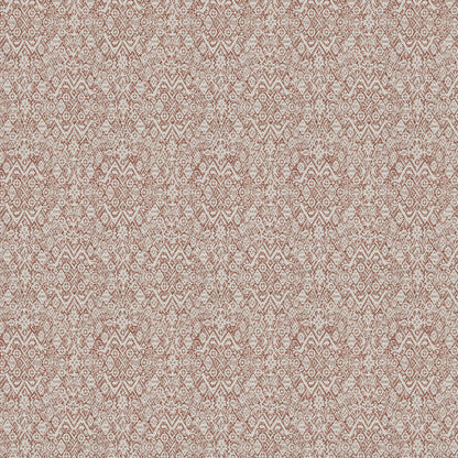 Diamond Ethnic Terracotta Fabric