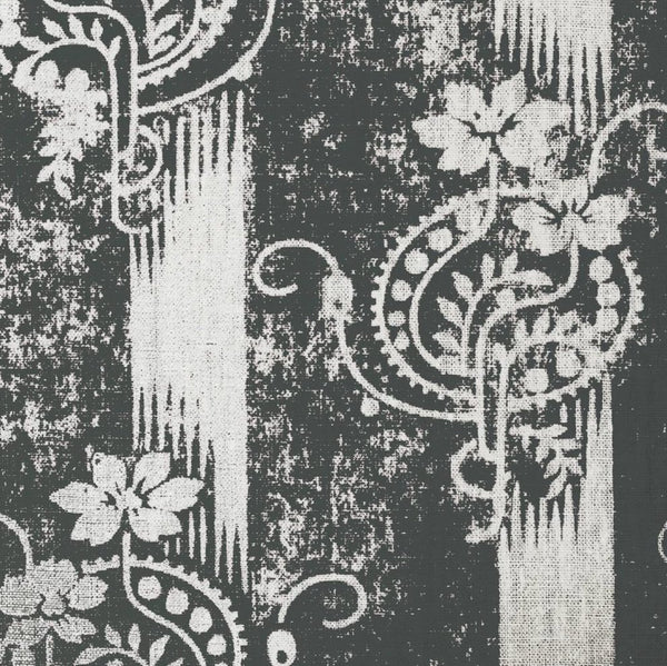 Mallika Charcoal Fabric