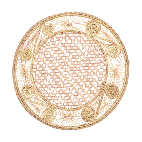 Colombian String Pink Table Mat