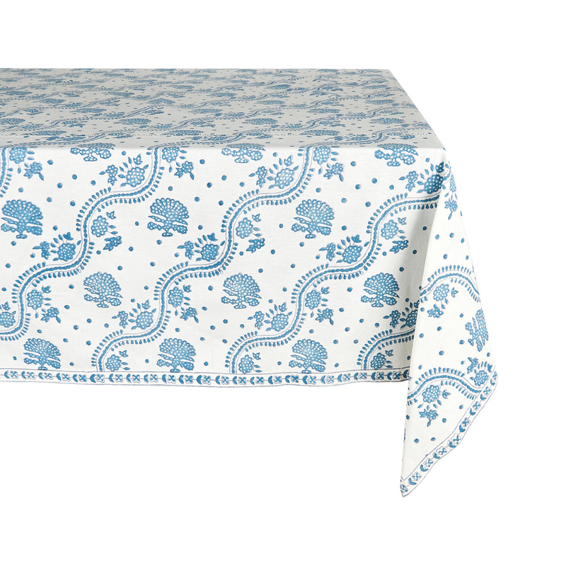 Kalee Blue Tablecloth