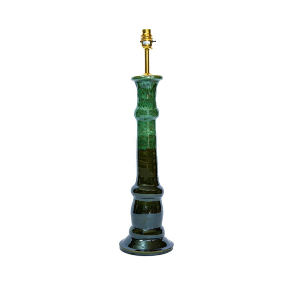 Penny-Morrison-Green-Candlestick-Ceramic-Lamp-Base-Quirky-Unique-Colourful-Hand-Painted-Bespoke-Artisanal