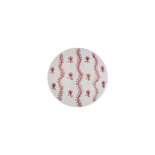 Pink Palm Tree Ceramic Small Plate